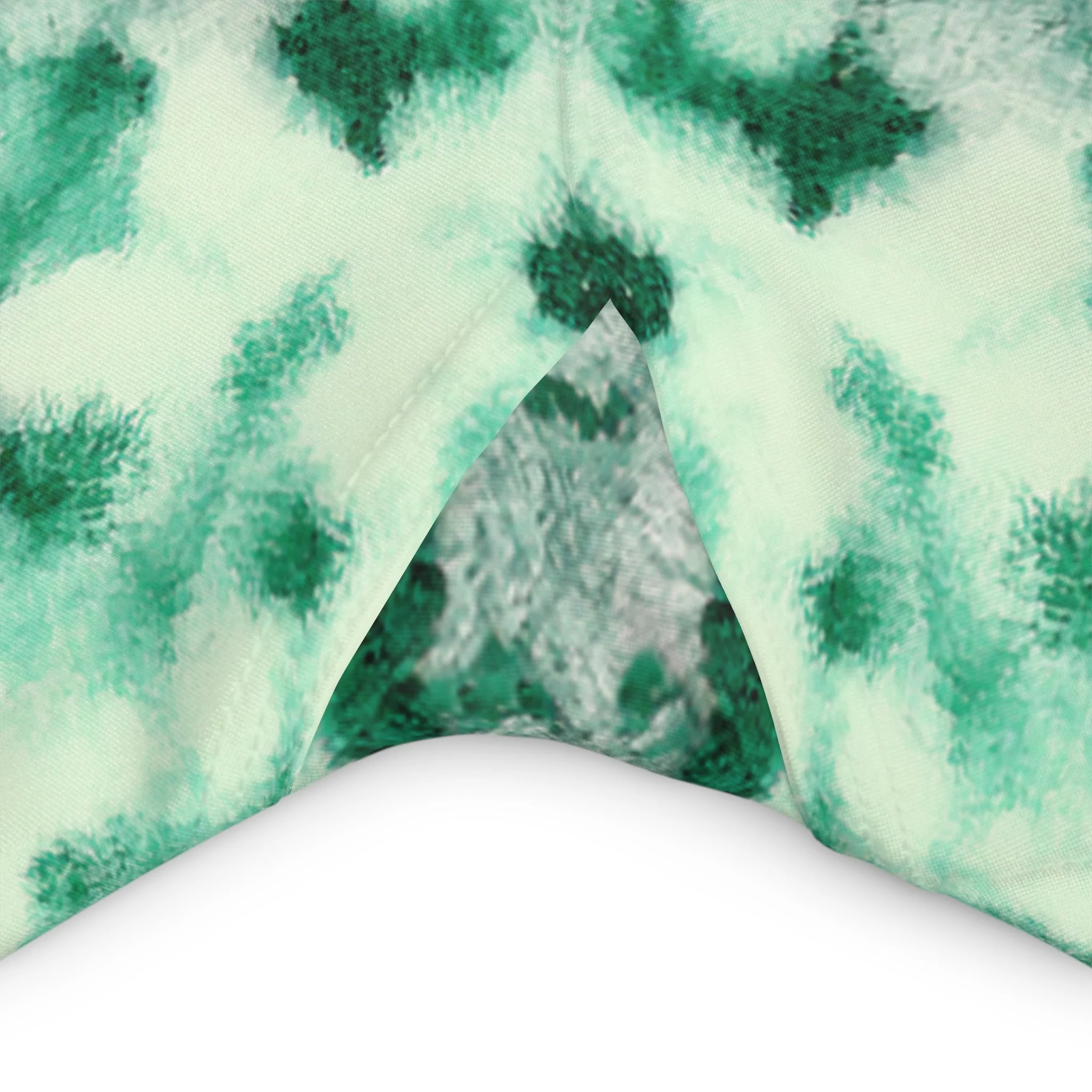 Shibori Lime Sherbert High Waisted Yoga Shorts - Image 13