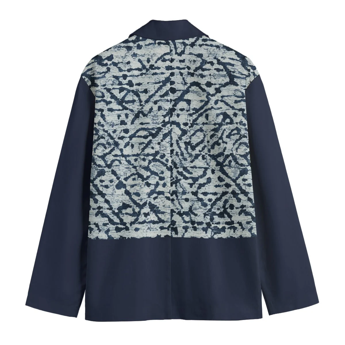 Shibori Scribe Cotton Blazer - Image 4