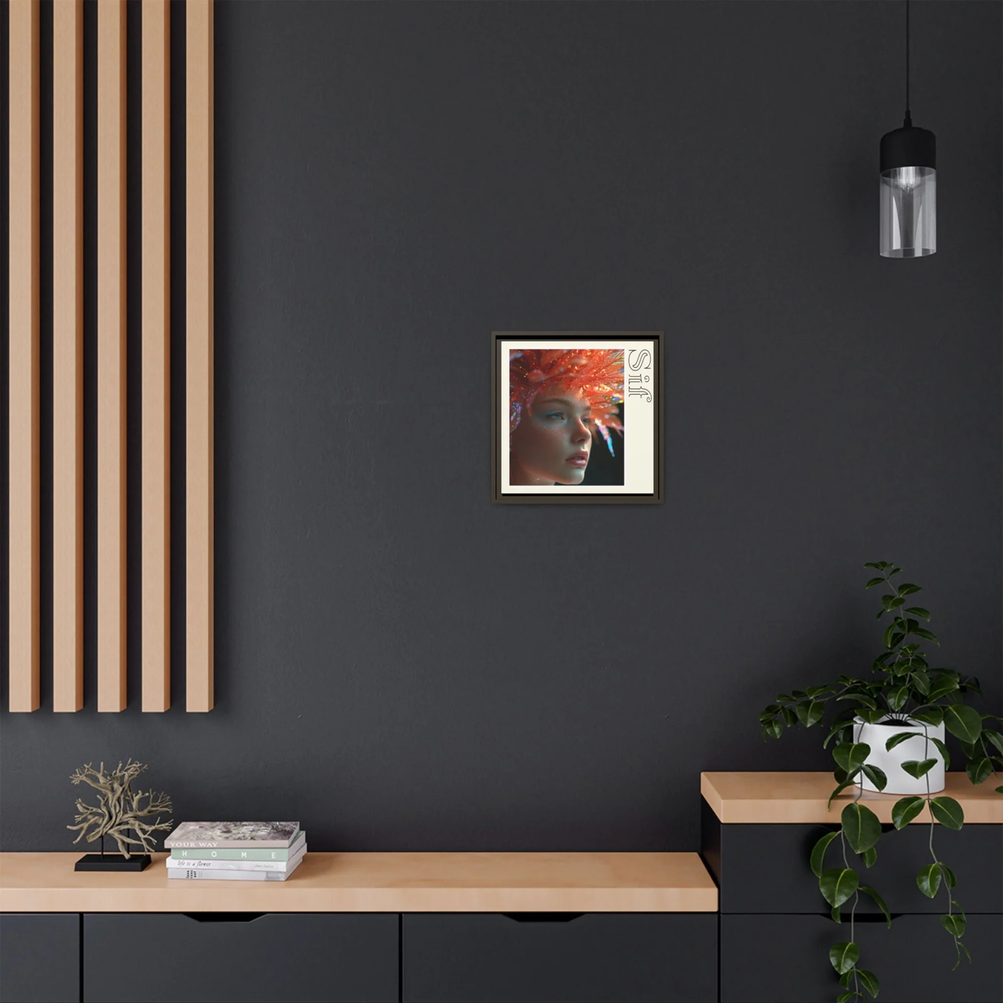 Sif Aziza & Fae Matte Canvas Framed - Image 21
