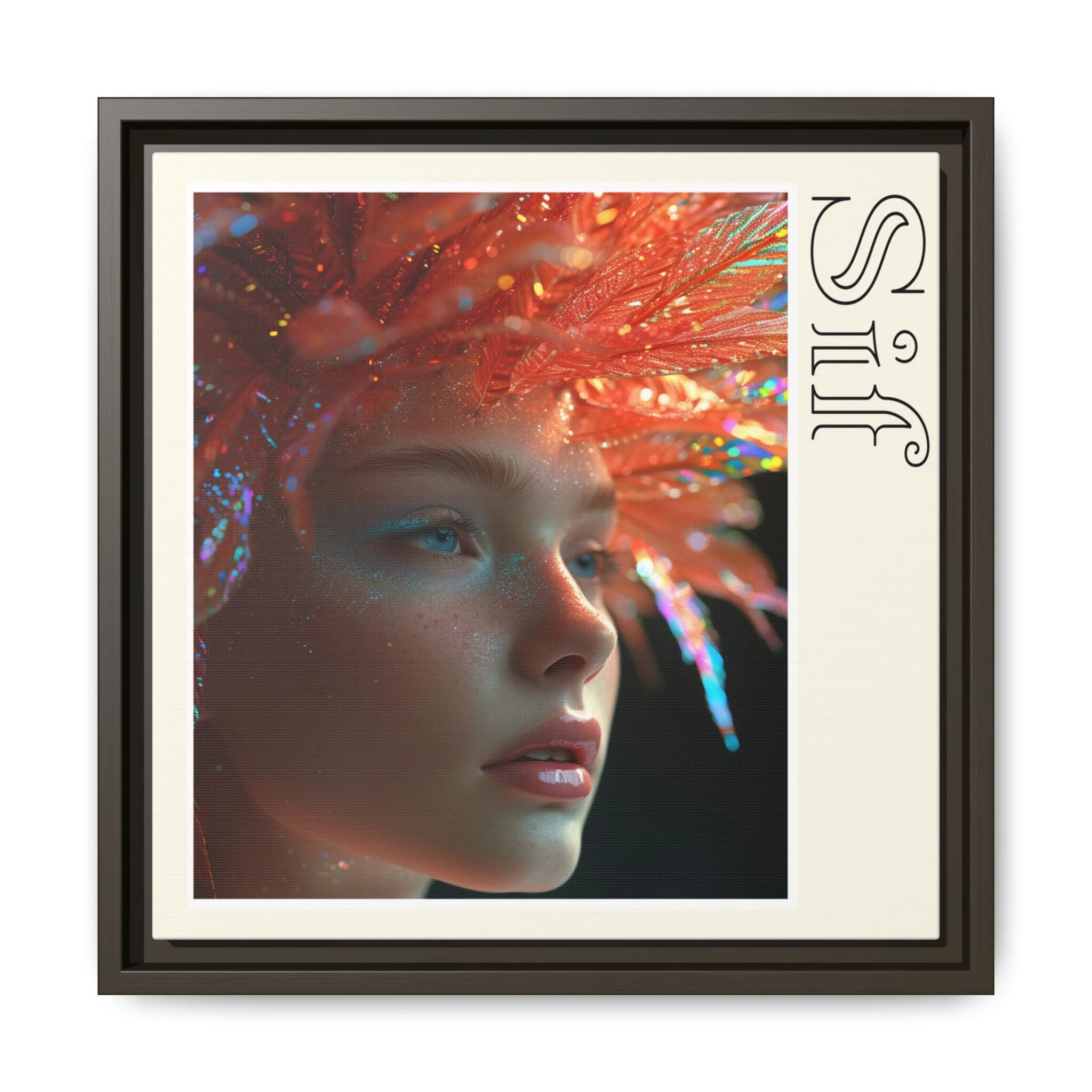 Sif Aziza & Fae Matte Canvas Framed - Image 5