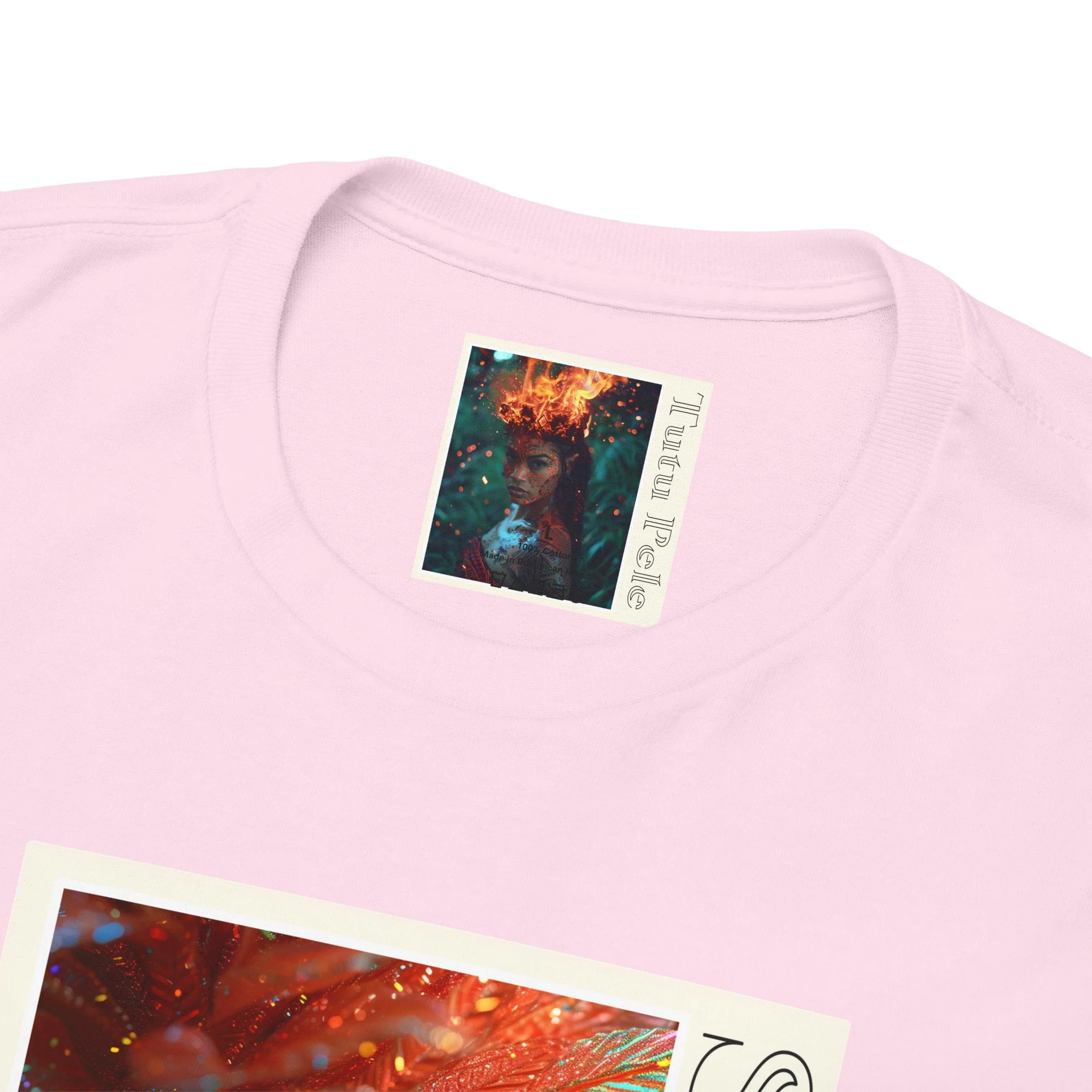 Sif Owuo Aziza & Fae Unisex Heavy Cotton Tee - Image 16