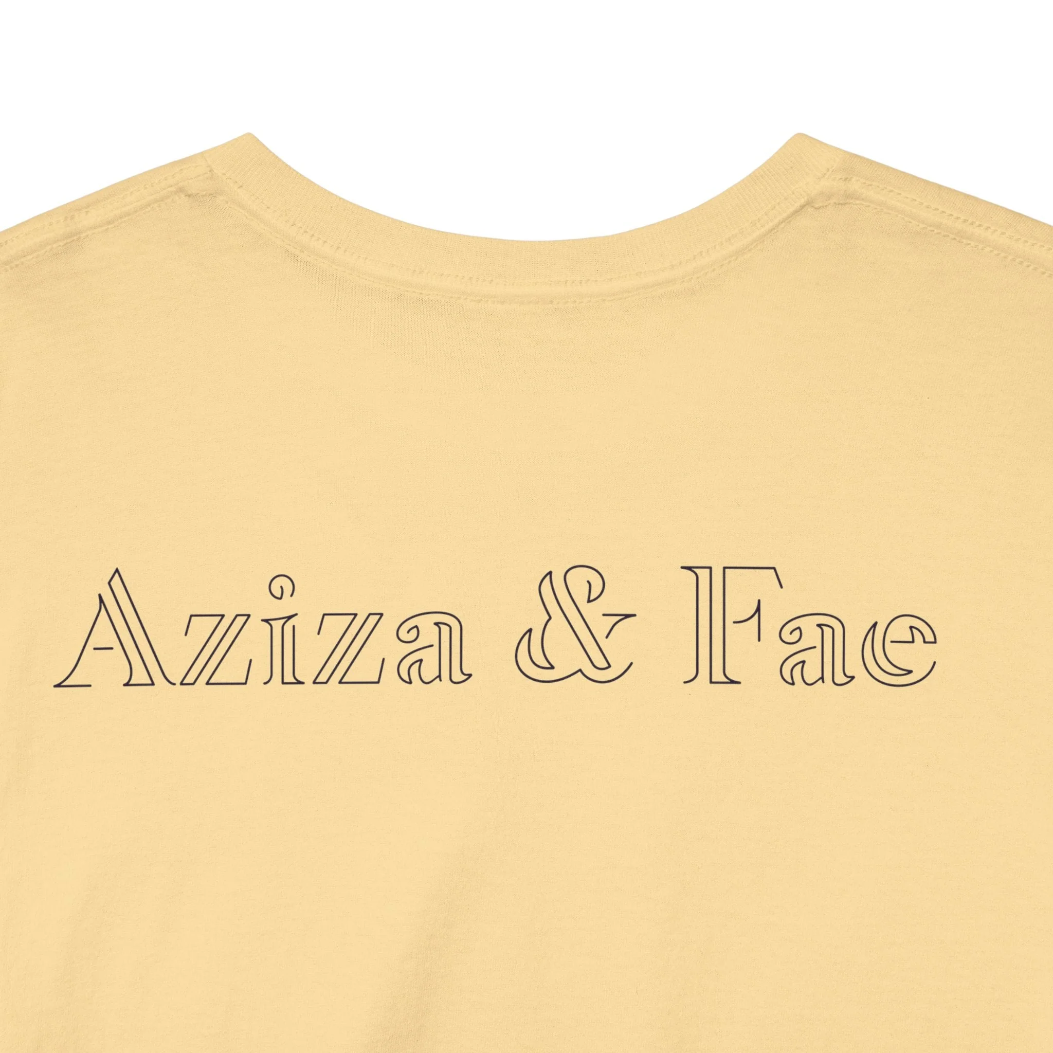 Sif Owuo Aziza & Fae Unisex Heavy Cotton Tee - Image 42