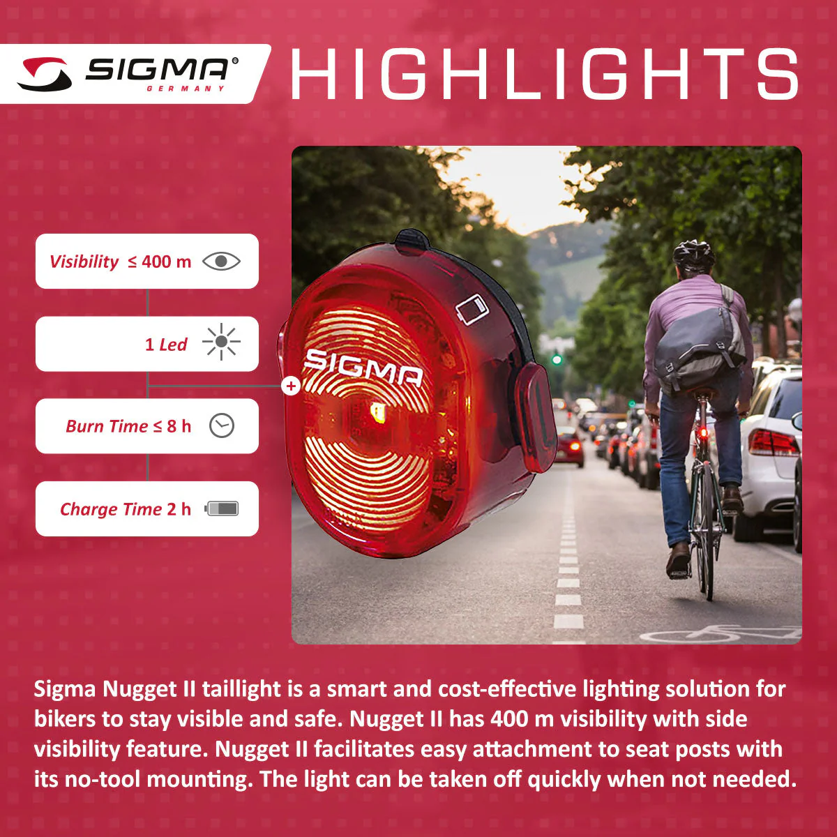 SIGMA Light - BUSTER 300, Power Light w/ Optional Nugget II Flash - Image 3