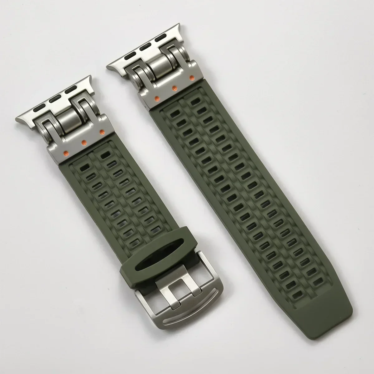 Silicone Apple Watch Band Series 11/10/9/8/7/6/5/4/ SE / Ultra 1/2/3 - Image 11