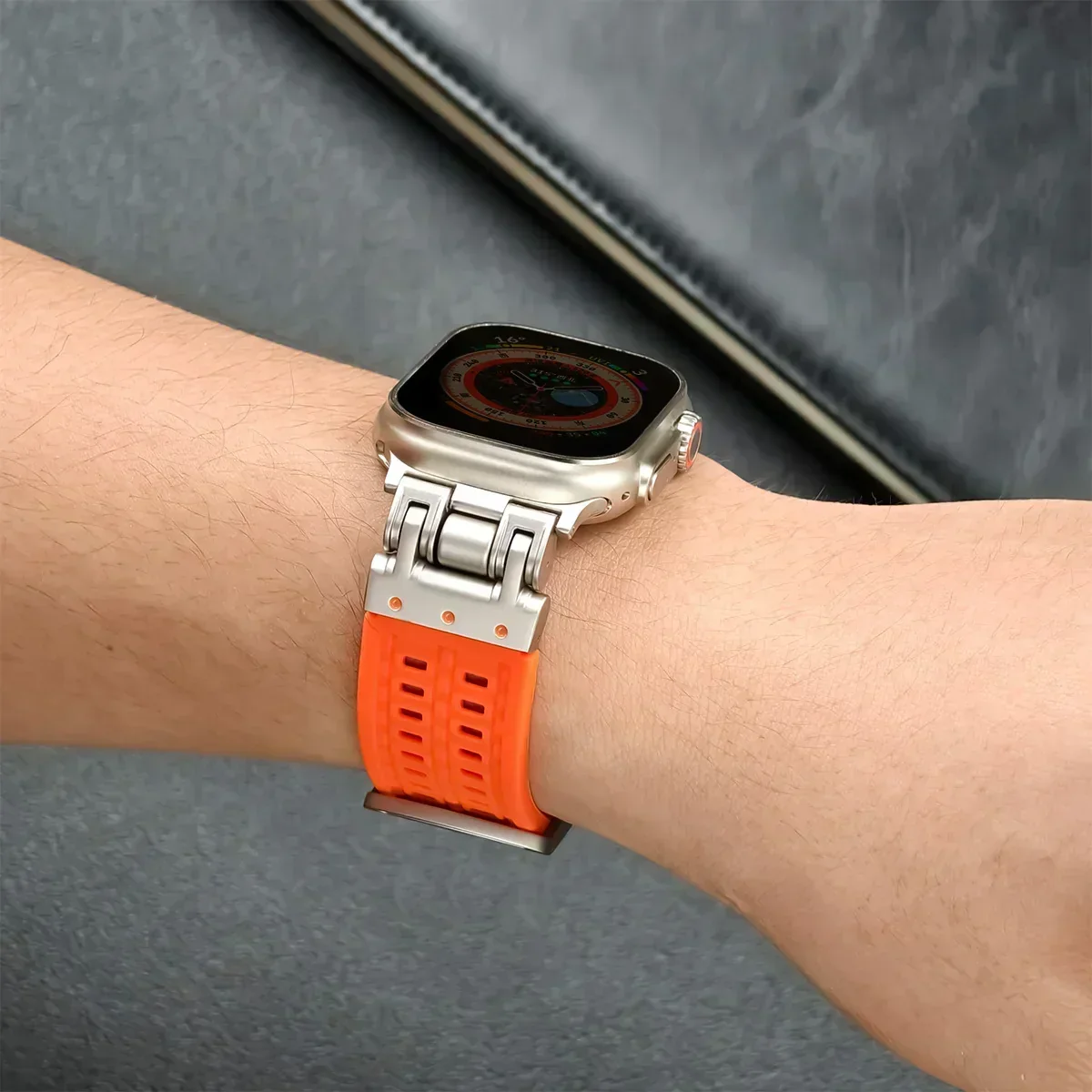 Silicone Apple Watch Band Series 11/10/9/8/7/6/5/4/ SE / Ultra 1/2/3 - Image 3