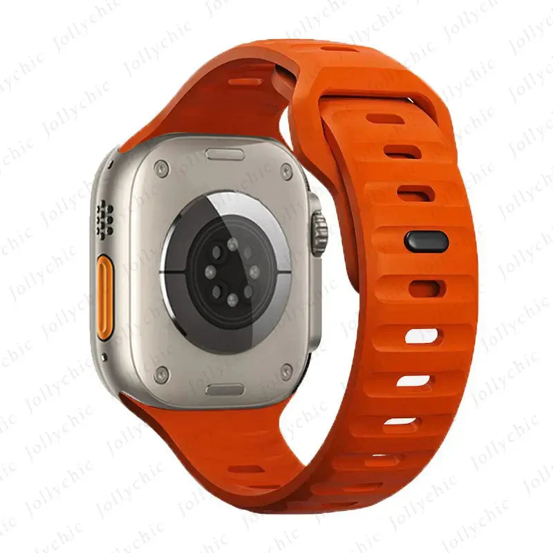 Silicone Band For Apple Watch Series 11/10/9/8/7/6/5/4/ SE / Ultra 1/2/3 - Image 25