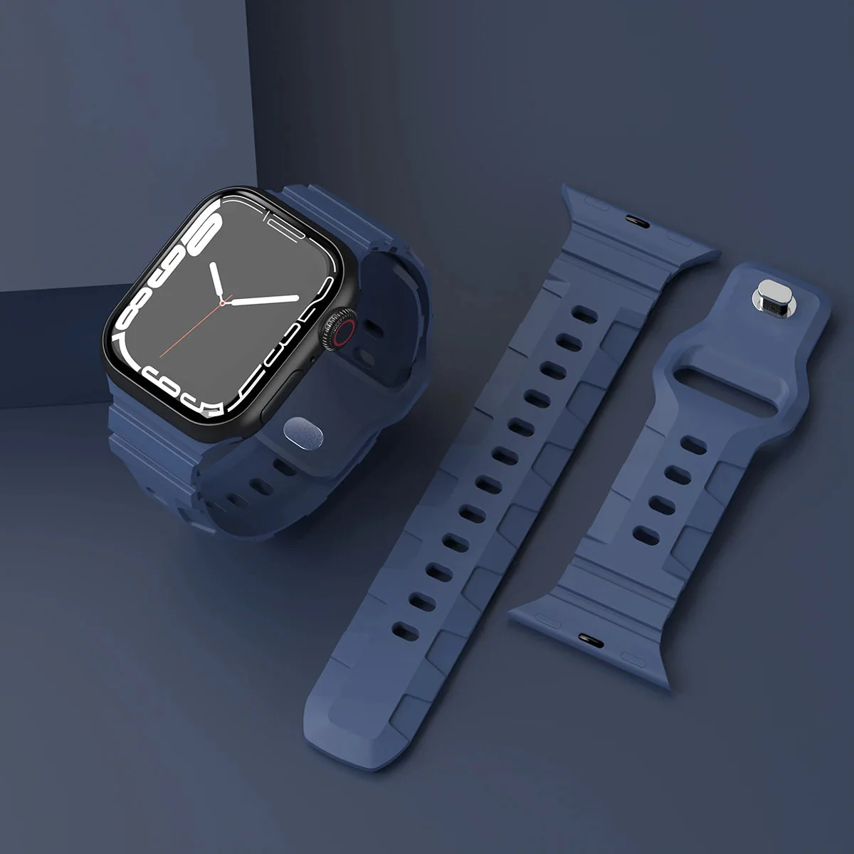Silicone Band For Apple Watch Series 11/10/9/8/7/6/5/4/ SE / Ultra 1/2/3 - Image 5