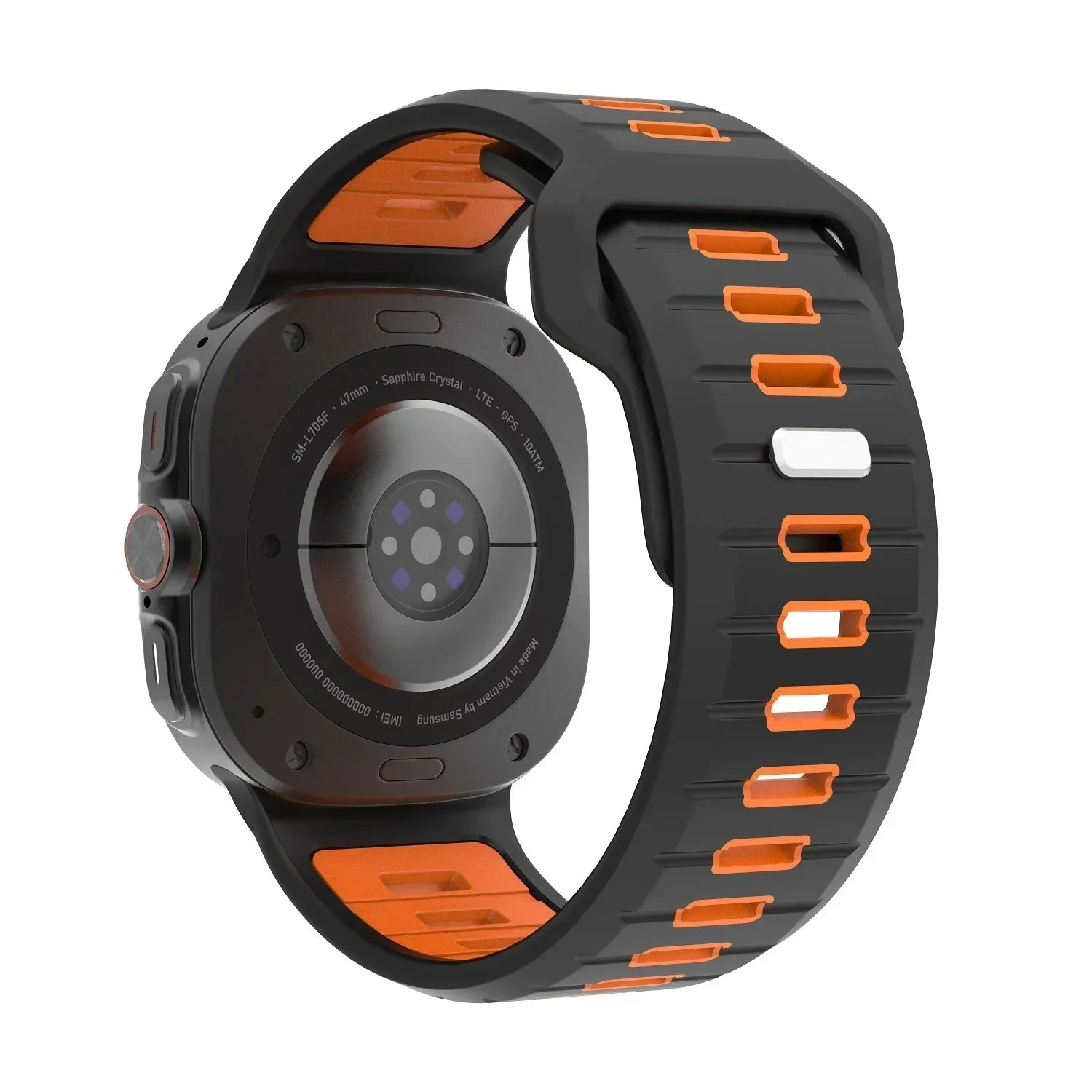 Silicone Samsung Galaxy Ultra Watch Band 47MM - Image 18