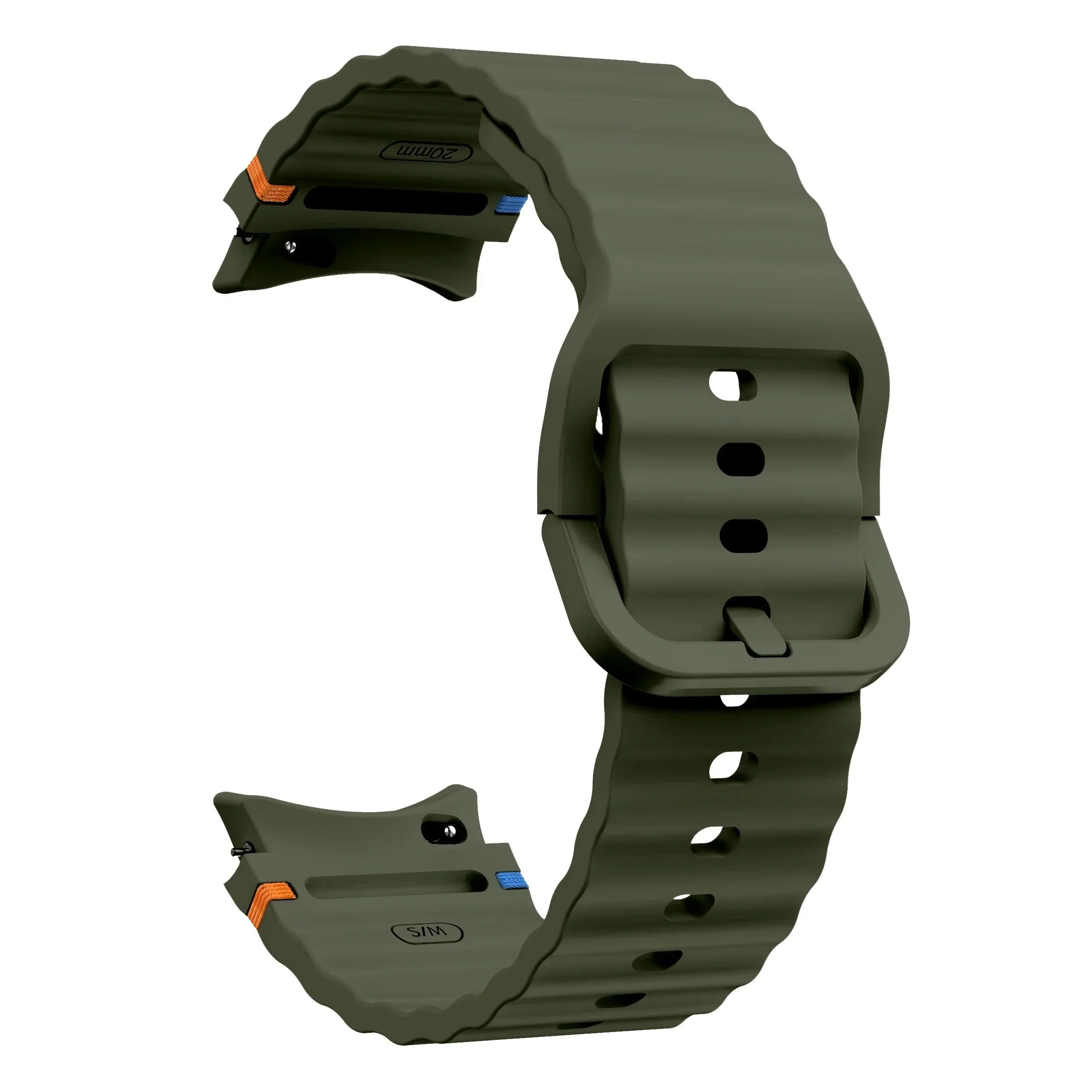 Silicone Samsung Galaxy Watch Band 7 FE 6 5 4 Ultra - Image 9