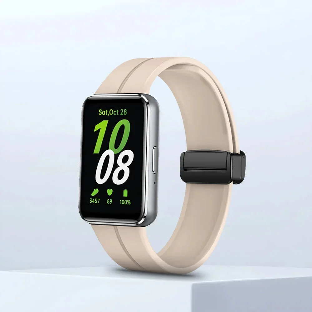 Silicone Samsung Galaxy Watch Band For Fit 3 - Image 9