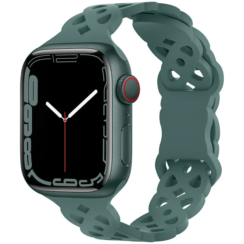Silicone Strap Apple Watch Band Series 11/10/9/8/7/6/5/4/ SE / Ultra 1/2/3 - Image 27