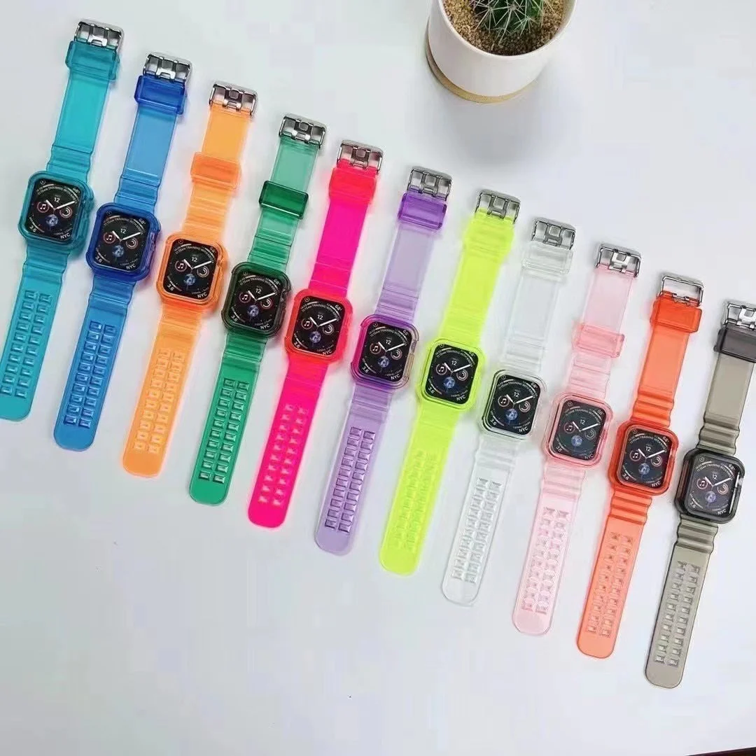 Silicone Strap for Apple Watch Band+Case 38/40/41 MM / 42/44/45 MM - Image 11