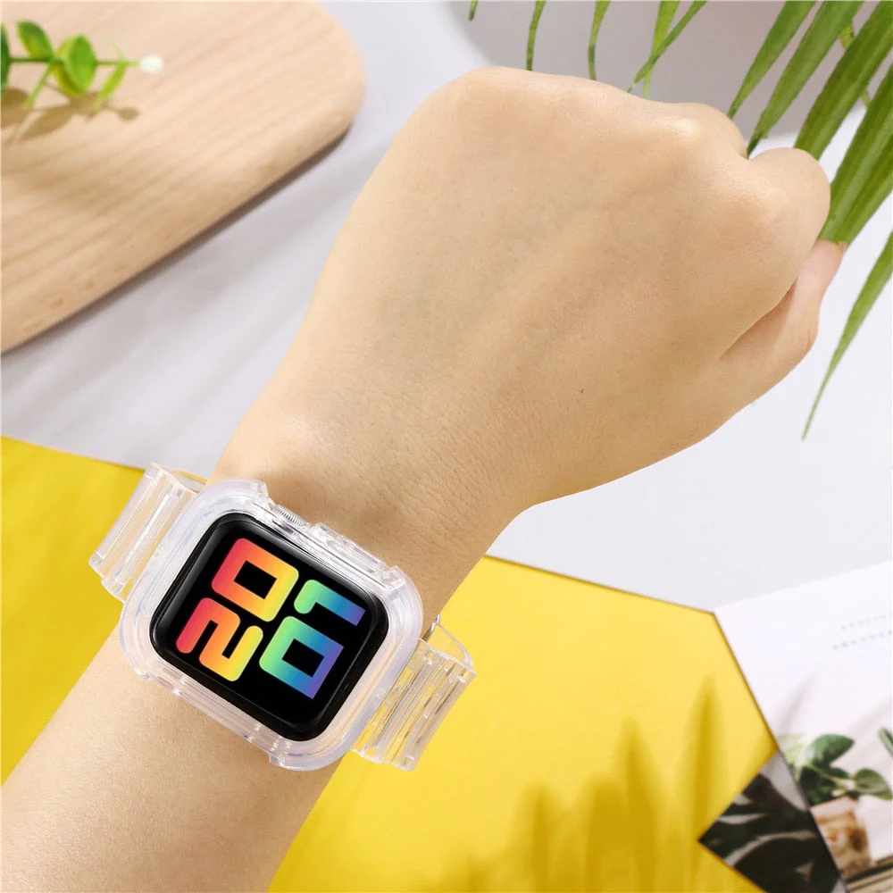 Silicone Strap for Apple Watch Band+Case 38/40/41 MM / 42/44/45 MM - Image 14