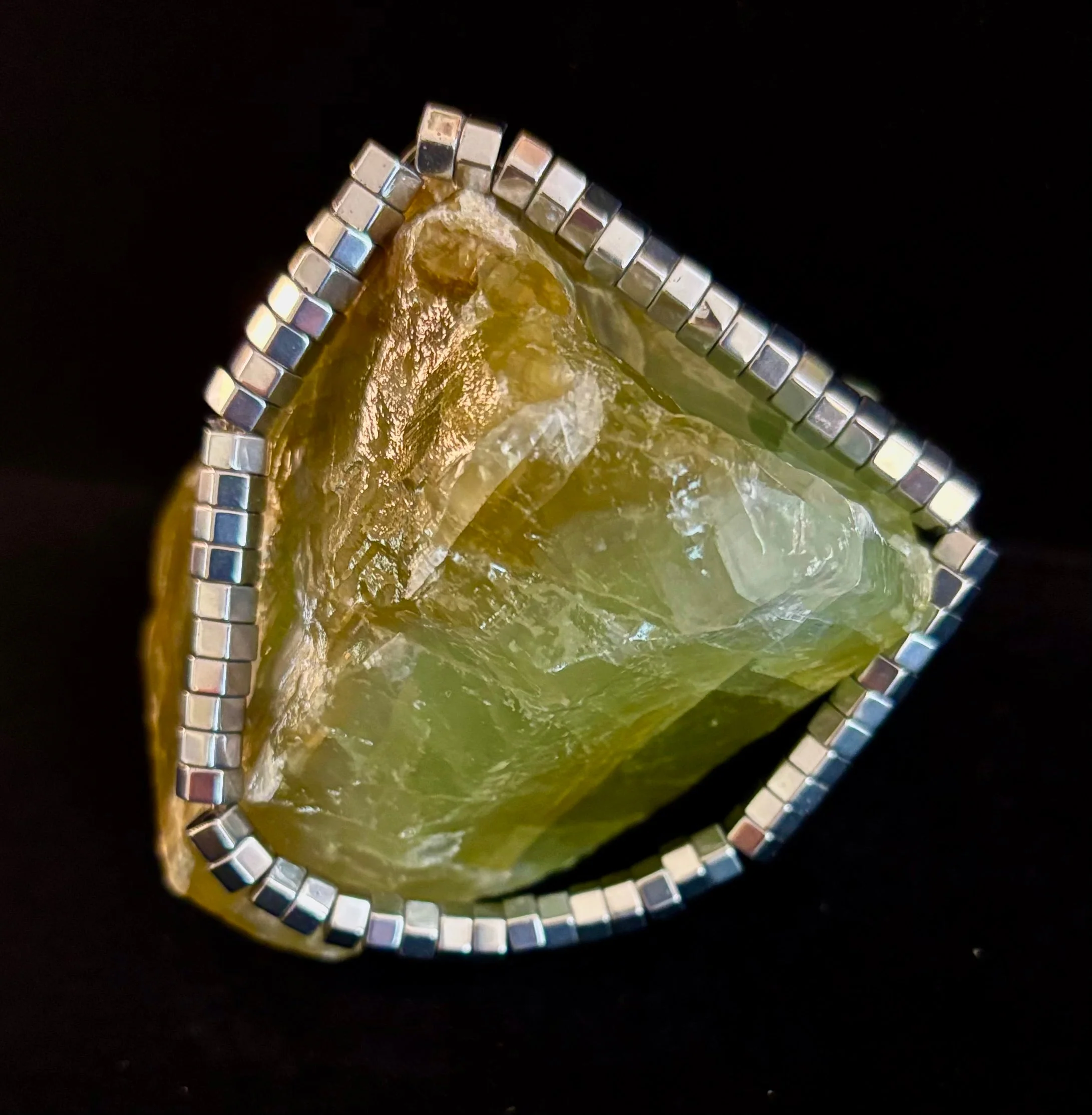 Sleek Silver Cube Beaded Bracelet – Minimalist Style for Any Occasion - Image 9