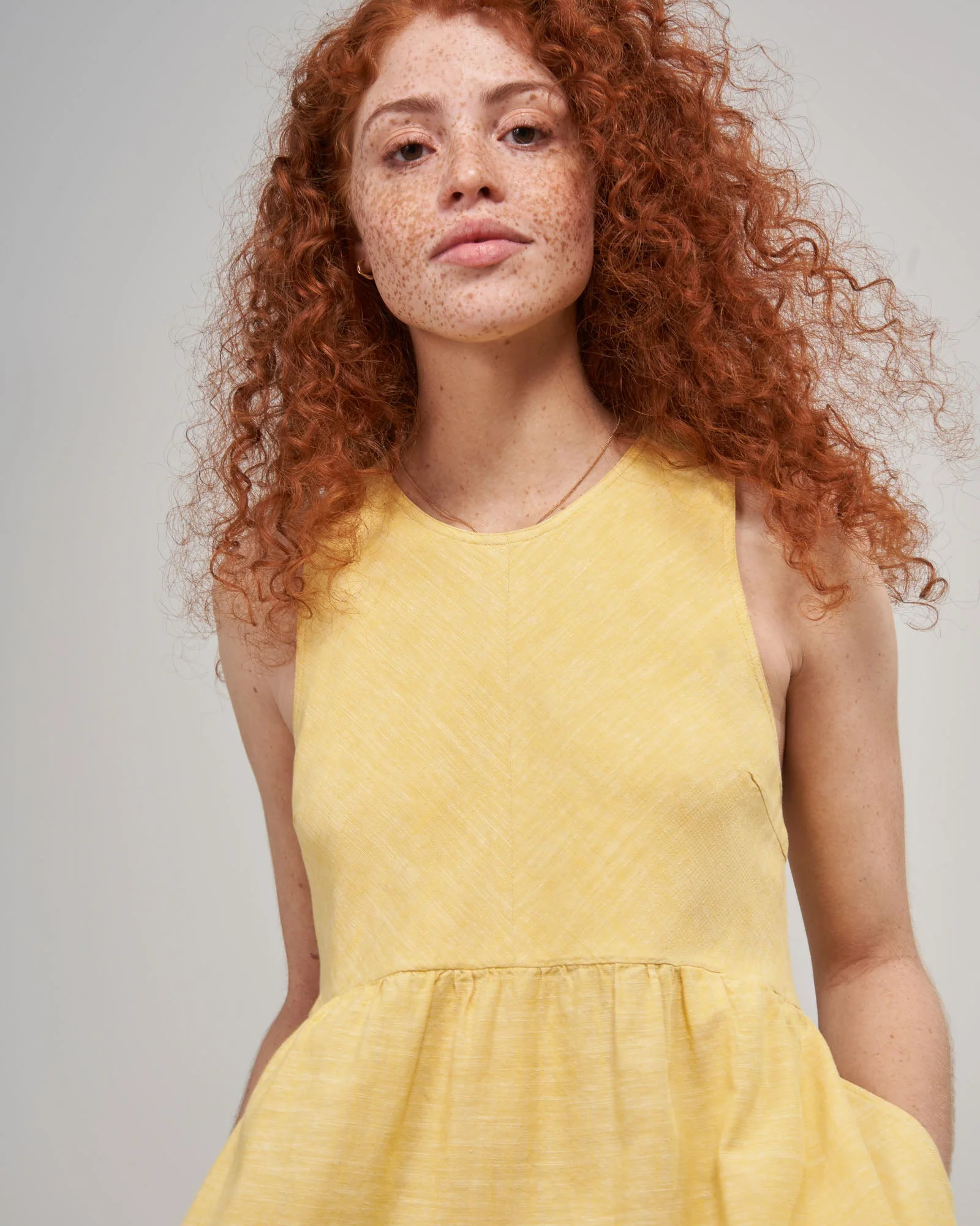 SoftHemp™ Chambray Midi Dress - Image 4