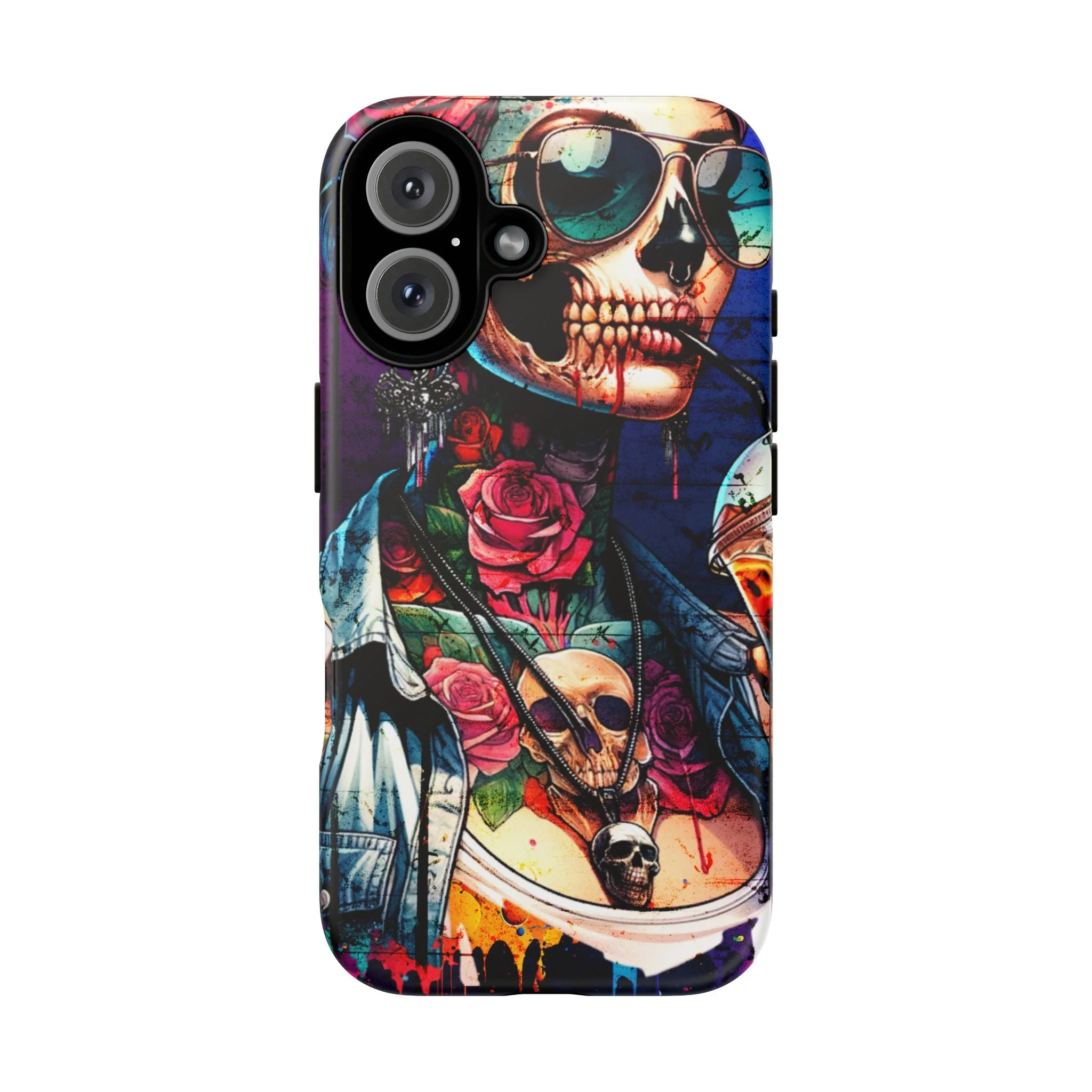 Spill the Tea Skull Tough Case - Image 2