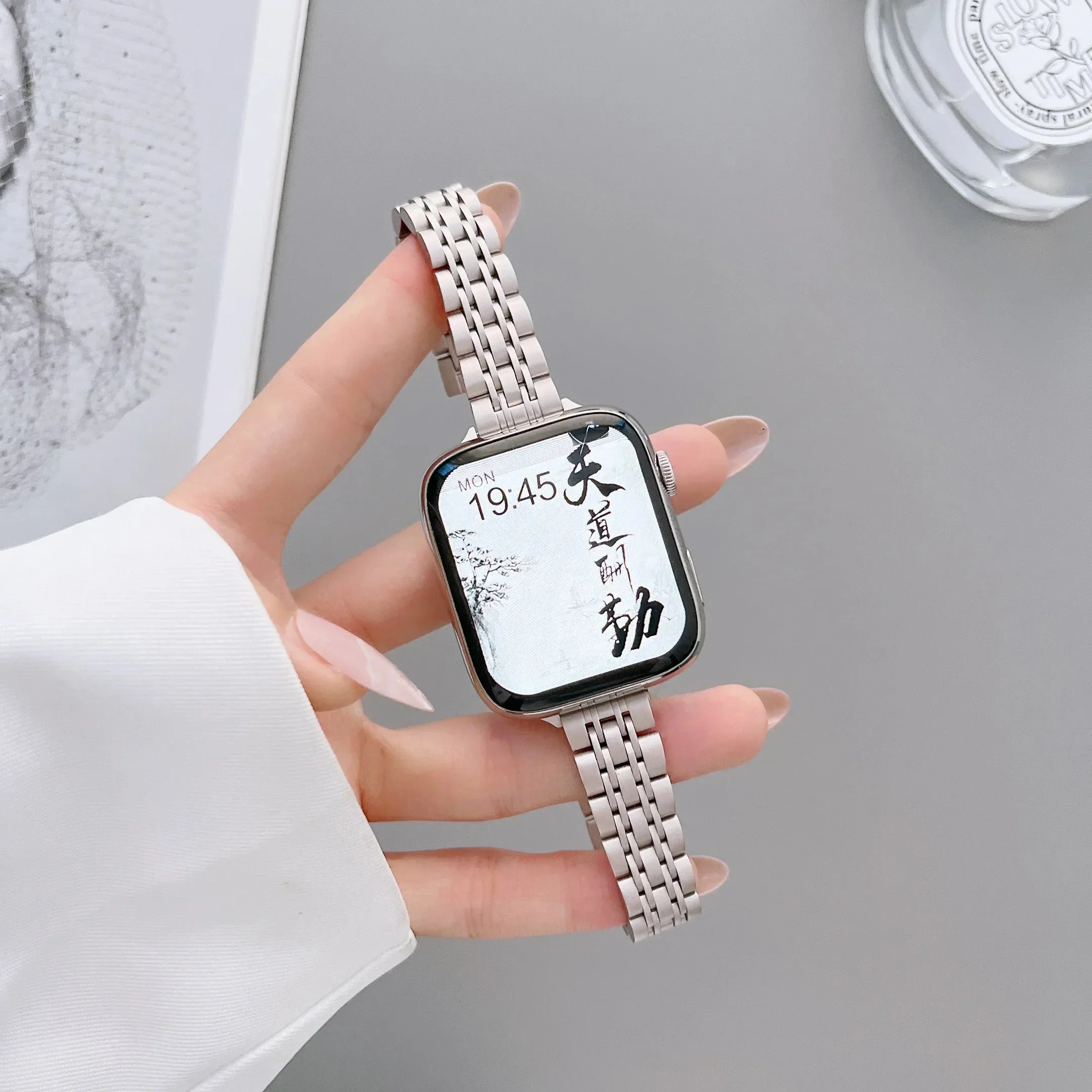 Stainless Steel Apple Bracelet Series 11/10/9/8/7/6/5/4/ SE / Ultra 1/2/3 - Image 17
