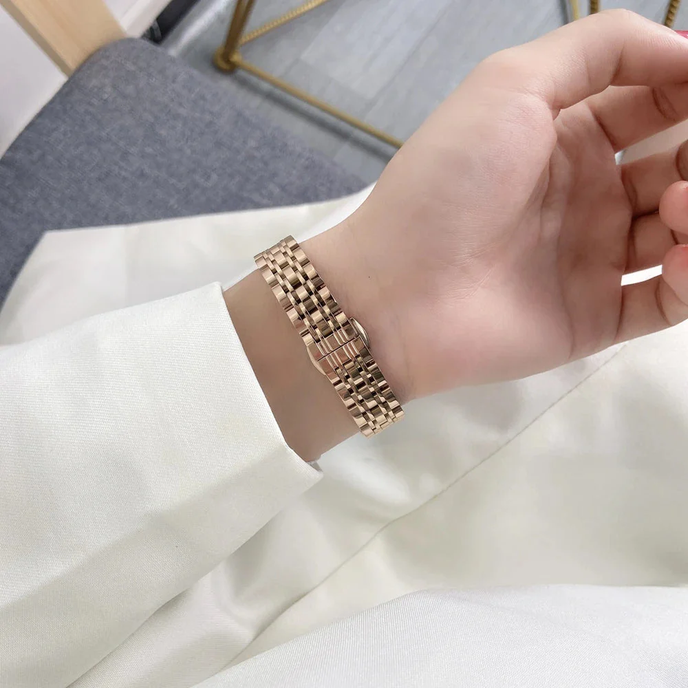 Stainless Steel Apple Bracelet Series 11/10/9/8/7/6/5/4/ SE / Ultra 1/2/3 - Image 9