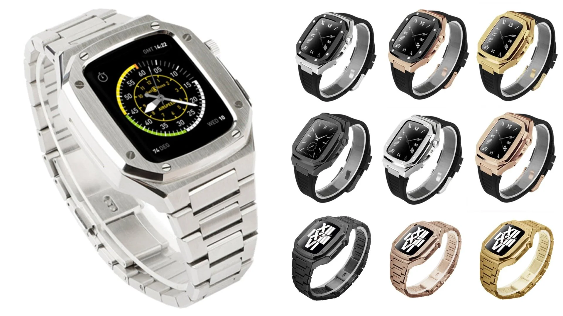 Stainless Steel Apple Watch Modification Kit - Image 3