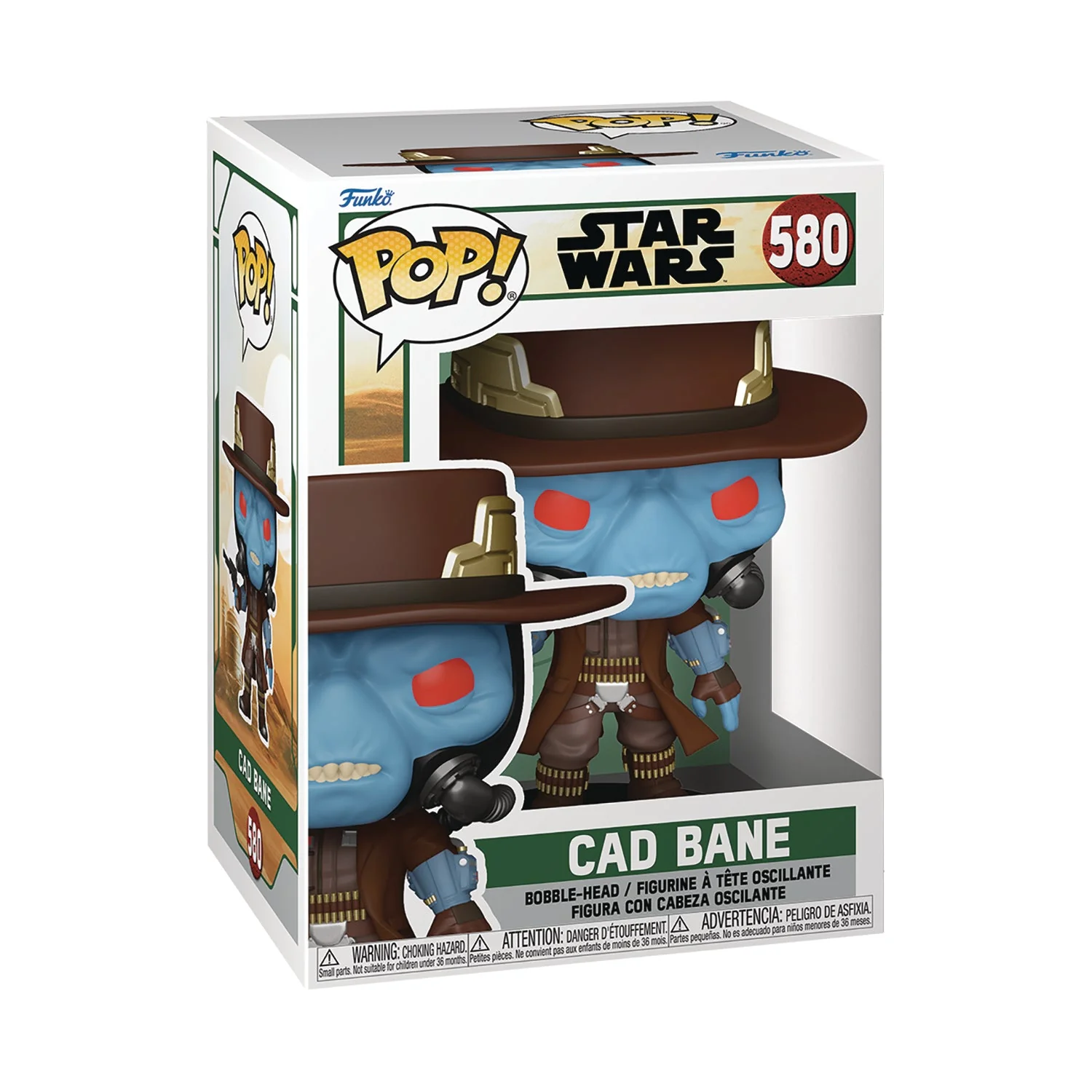 Star Wars: Book of Boba Fett Cad Bane Pop! Bobblehead - Image 2