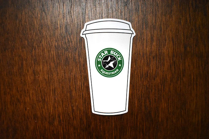 Starbuck Equestrian Cup Sticker - Image 3