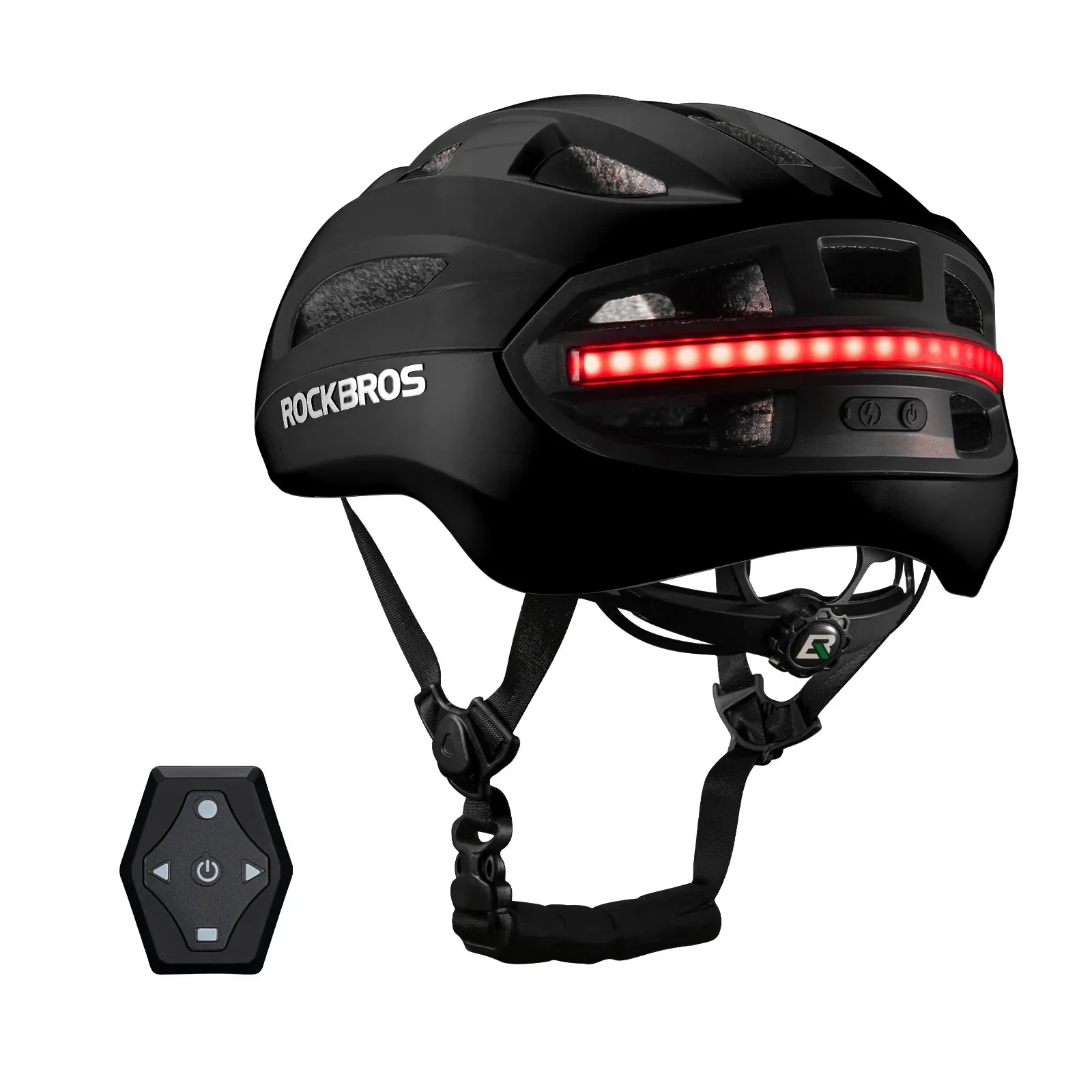 Steering Remote Smart Riding Helmet with Bike Headlight and Tail Light GlowGuard - Image 10