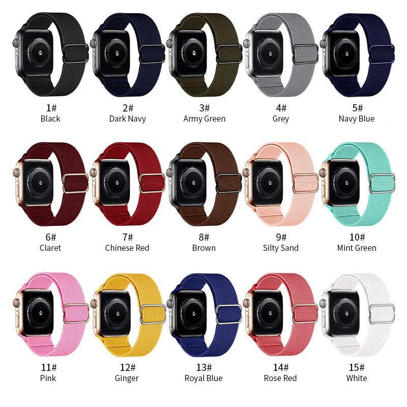 Strap For Apple Watch Armband Series 11/10/9/8/7/6/5/4/ SE / Ultra 1/2/3 - Image 26