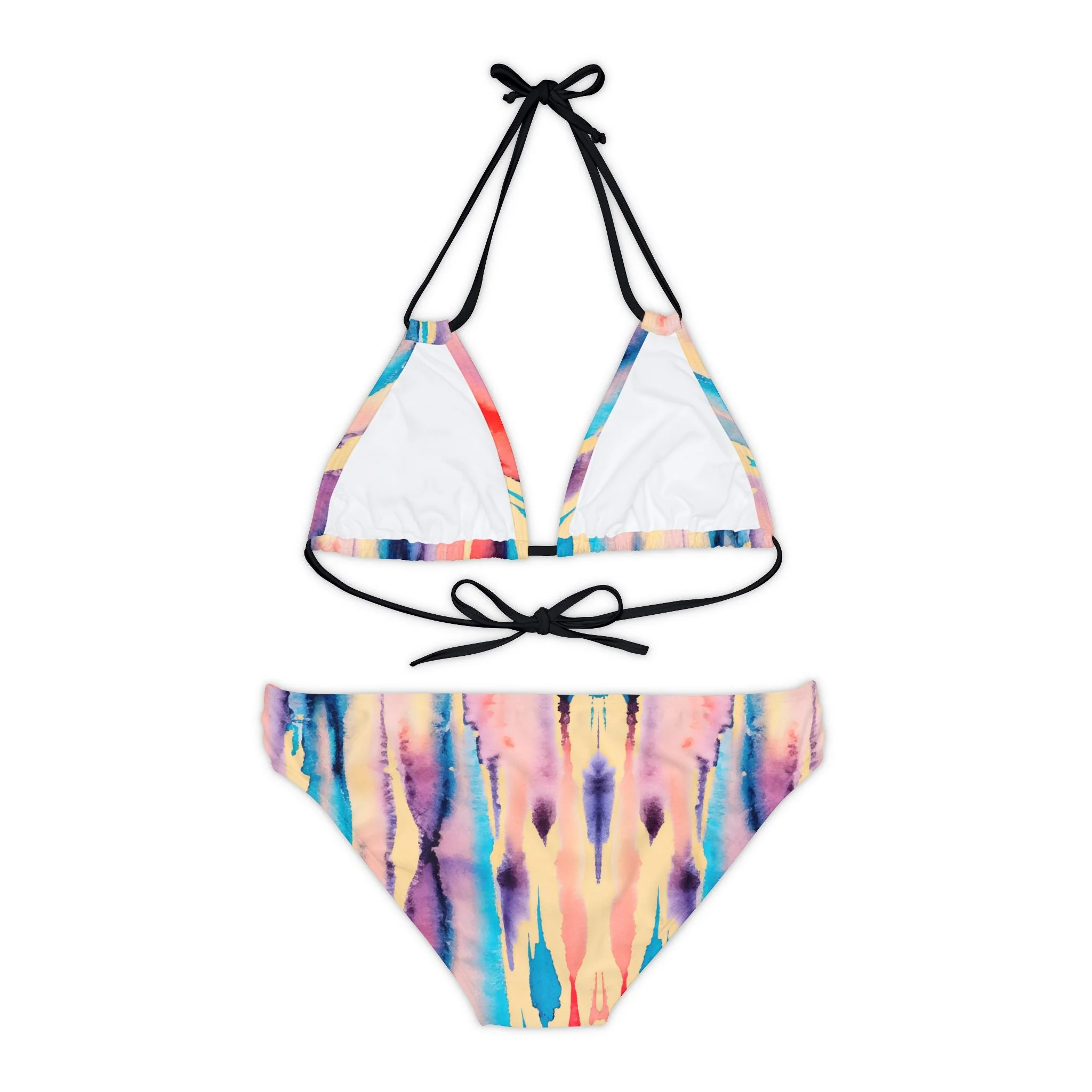 Strappy Bikini Set (AOP) - Image 18
