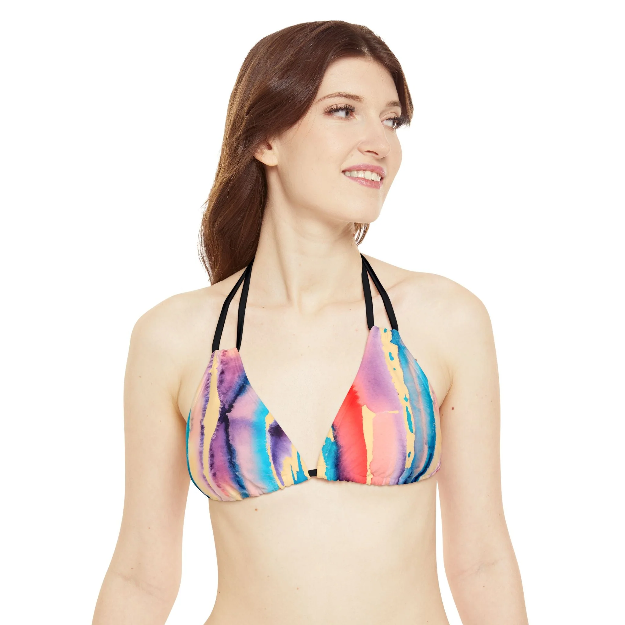 Strappy Bikini Set (AOP) - Image 23