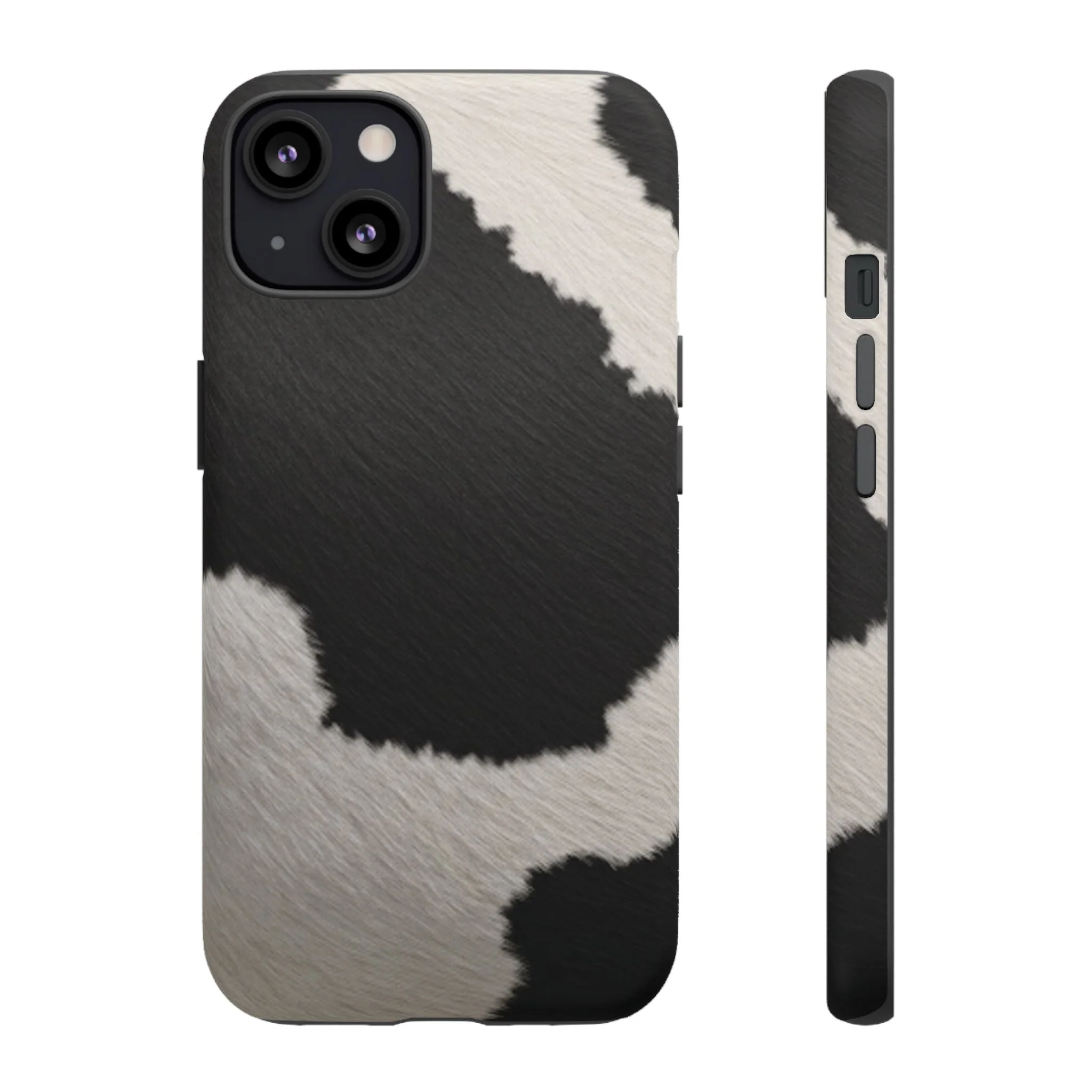 Stylish Cow Print Tough Phone Case - Image 12