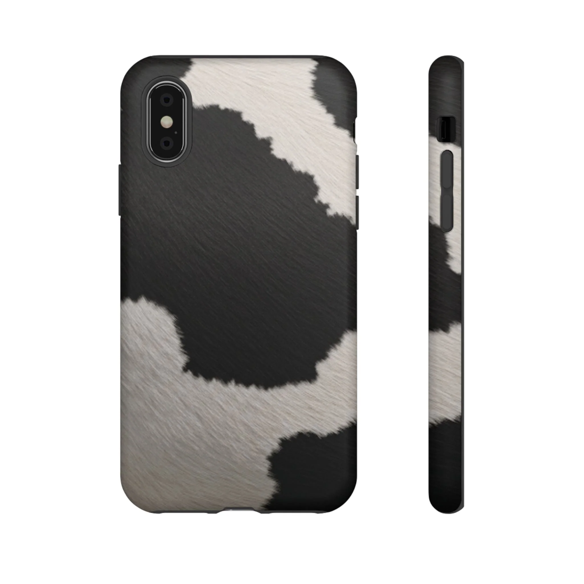 Stylish Cow Print Tough Phone Case - Image 4