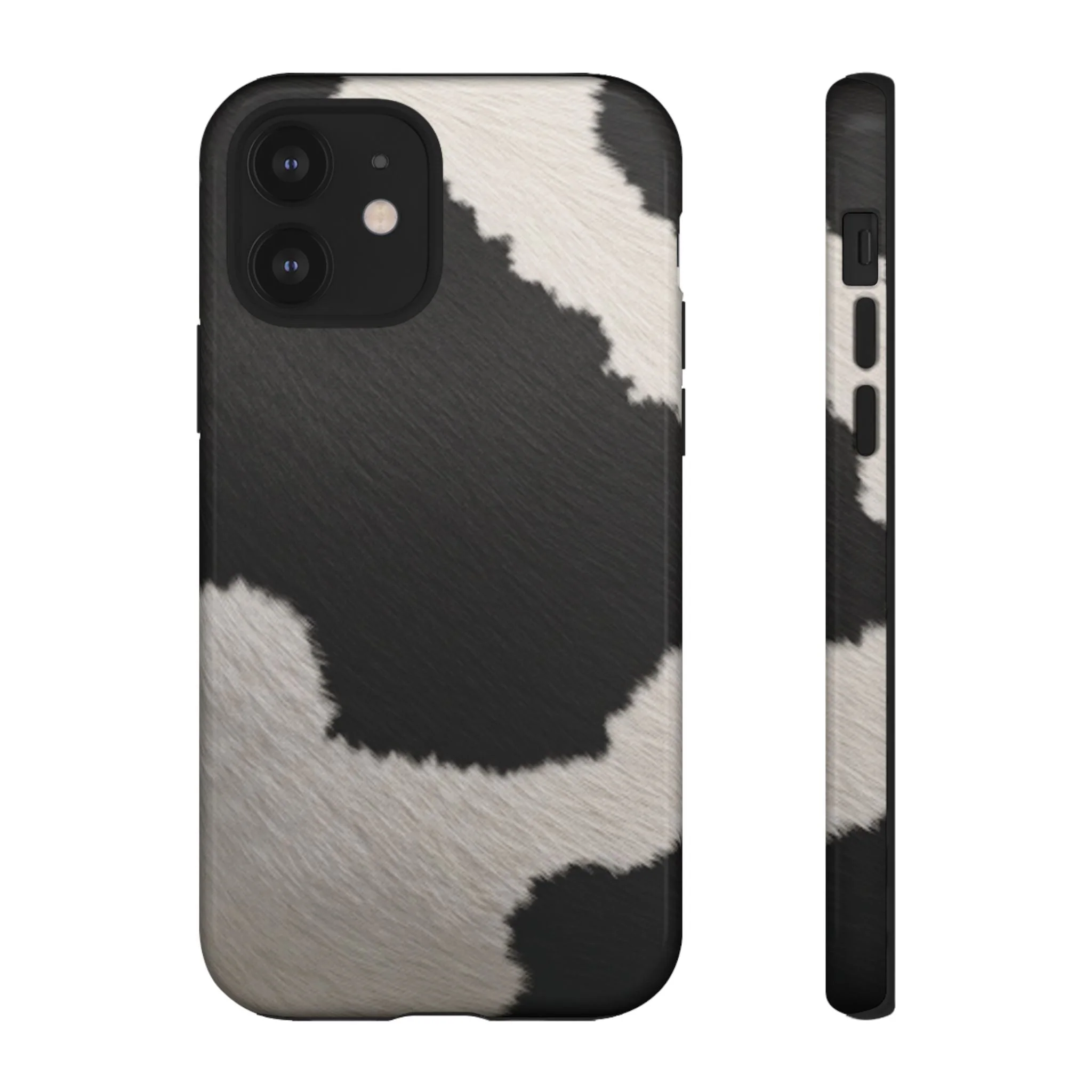 Stylish Cow Print Tough Phone Case - Image 9