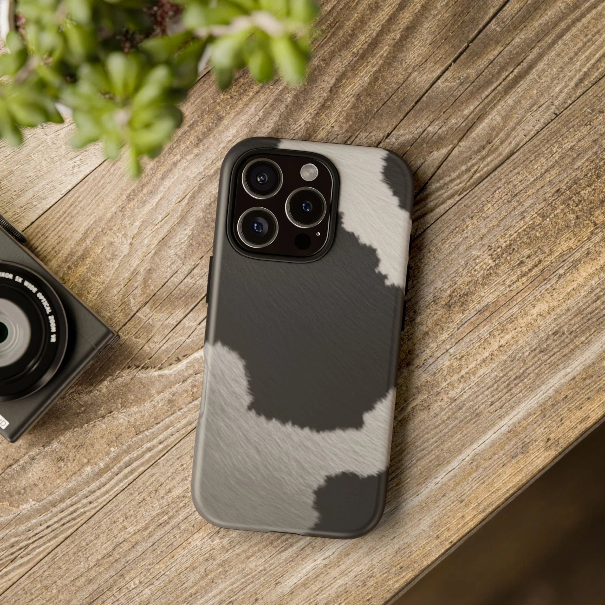 Stylish Cow Print Tough Phone Case - Image 90