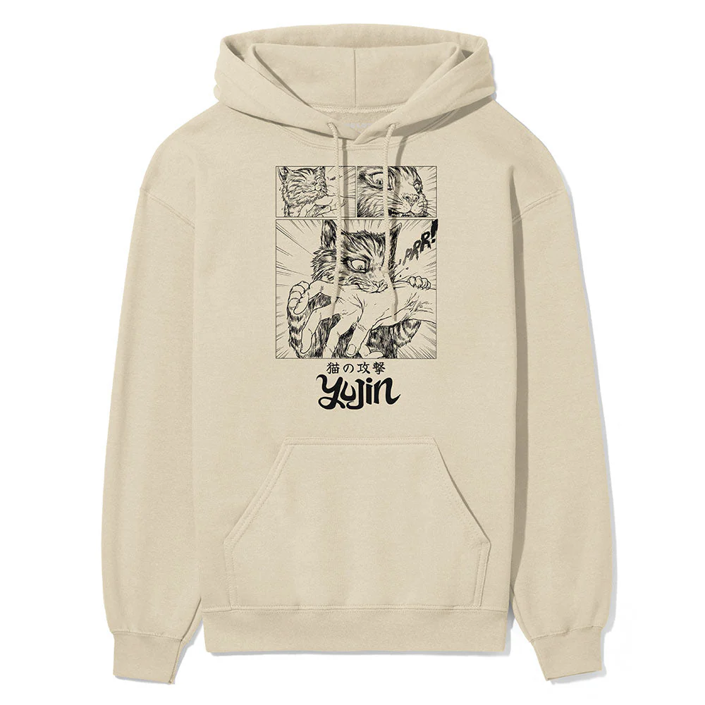 Sudden Attack Cat Hoodie - Image 4