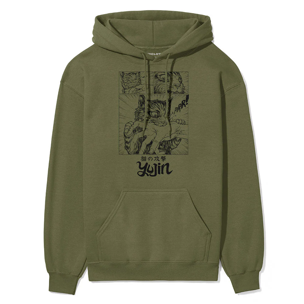 Sudden Attack Cat Hoodie - Image 9