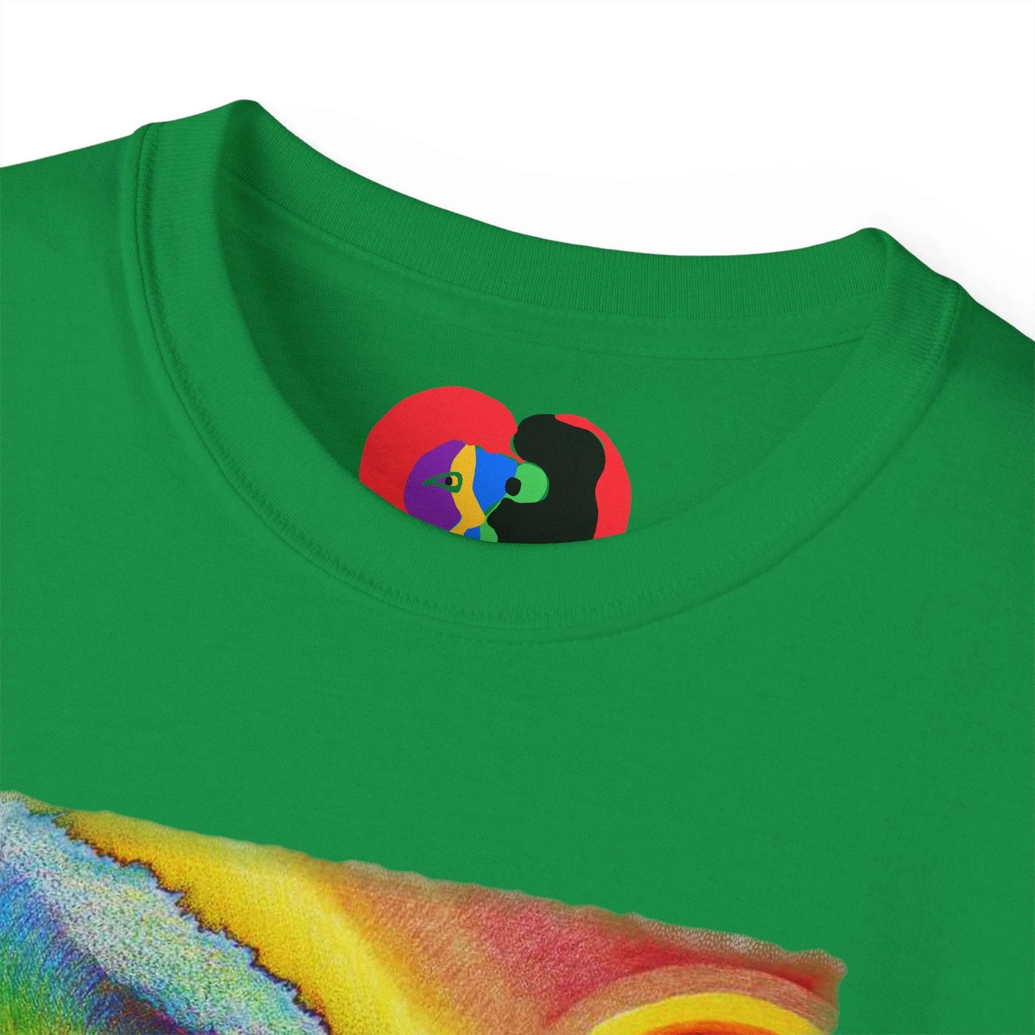 Surf is My Buddha Tablet Print Unisex Ultra Cotton Tee - Image 48