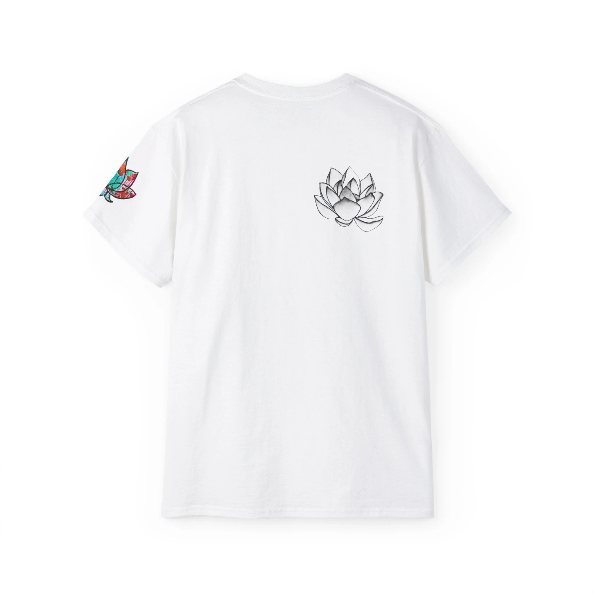 Surf is My Buddha Tablet Print Unisex Ultra Cotton Tee - Image 79