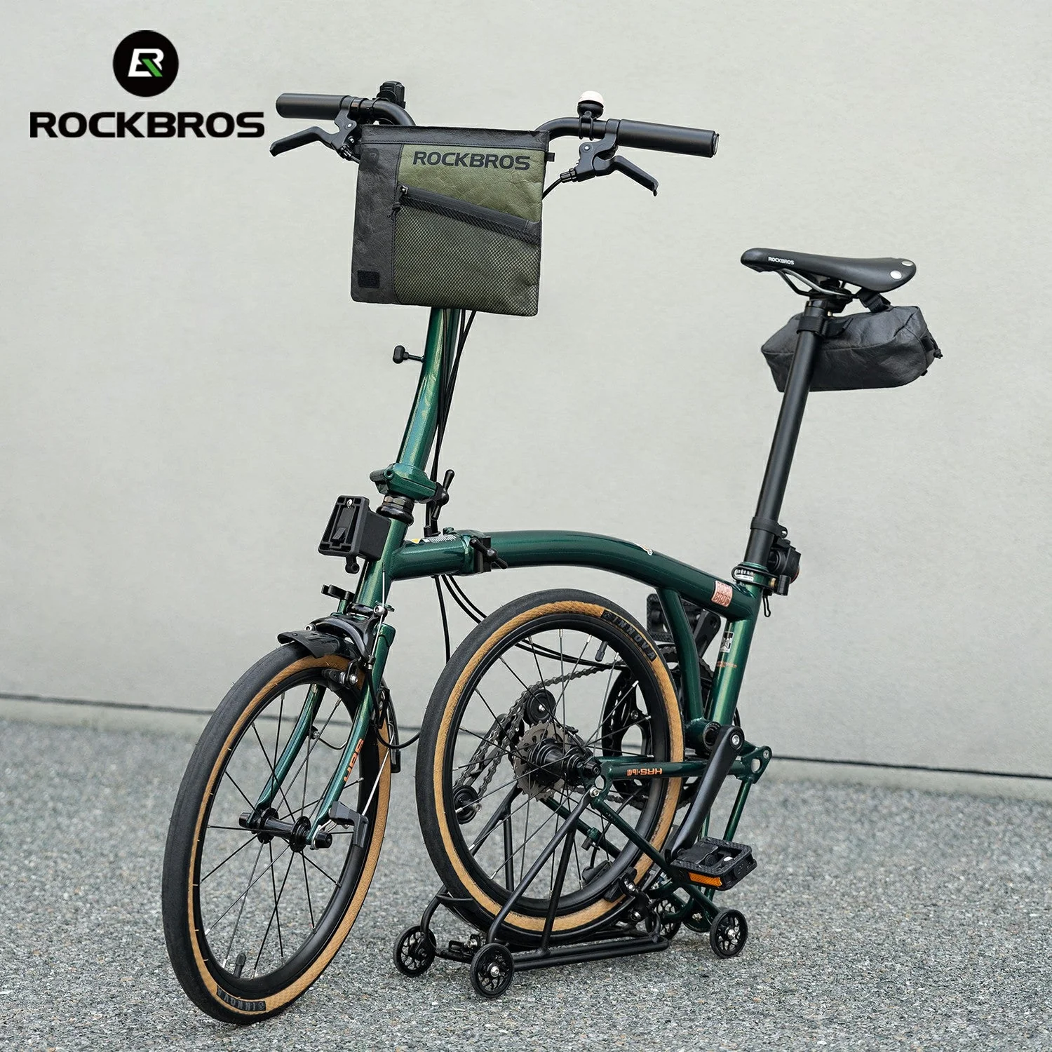 Sustainable Eco-Friendly Bike Handlebar Bag Crossbody Bag 1.5L - Image 7