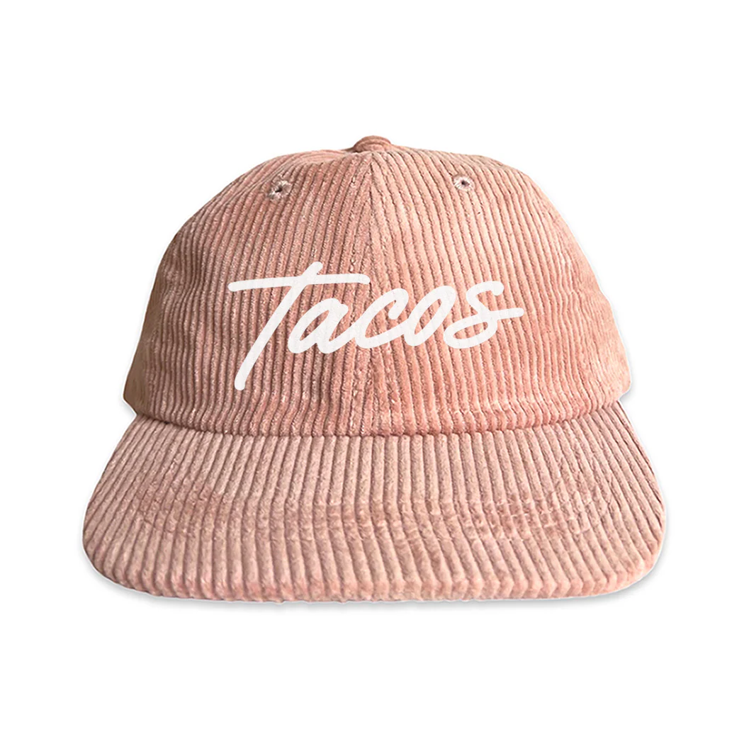 Tacos Cursive Corduroy Cap - Image 10