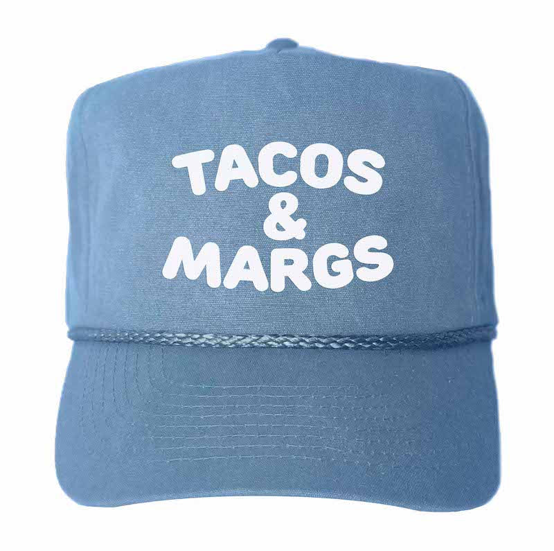 Tacos & Margs Canvas Trucker - Image 3