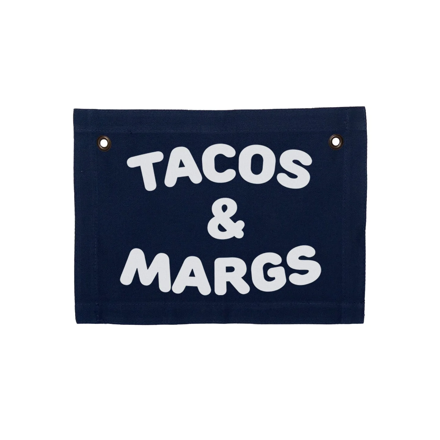Tacos & Margs Small Canvas Flag - Image 6