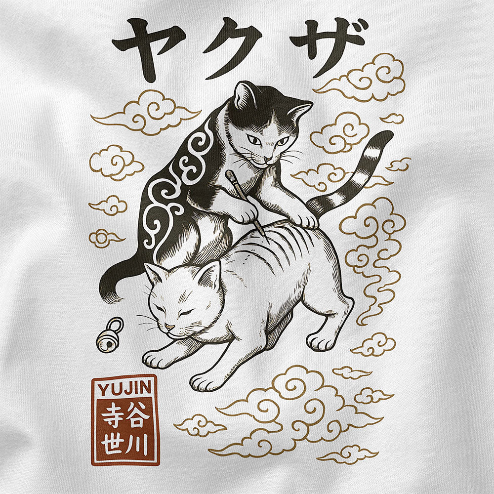 Tattoo Cat T-Shirt - Image 2