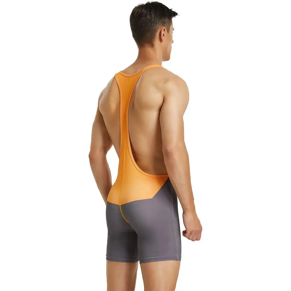 Tauwell Athletic Cream wrestling singlet - Image 15