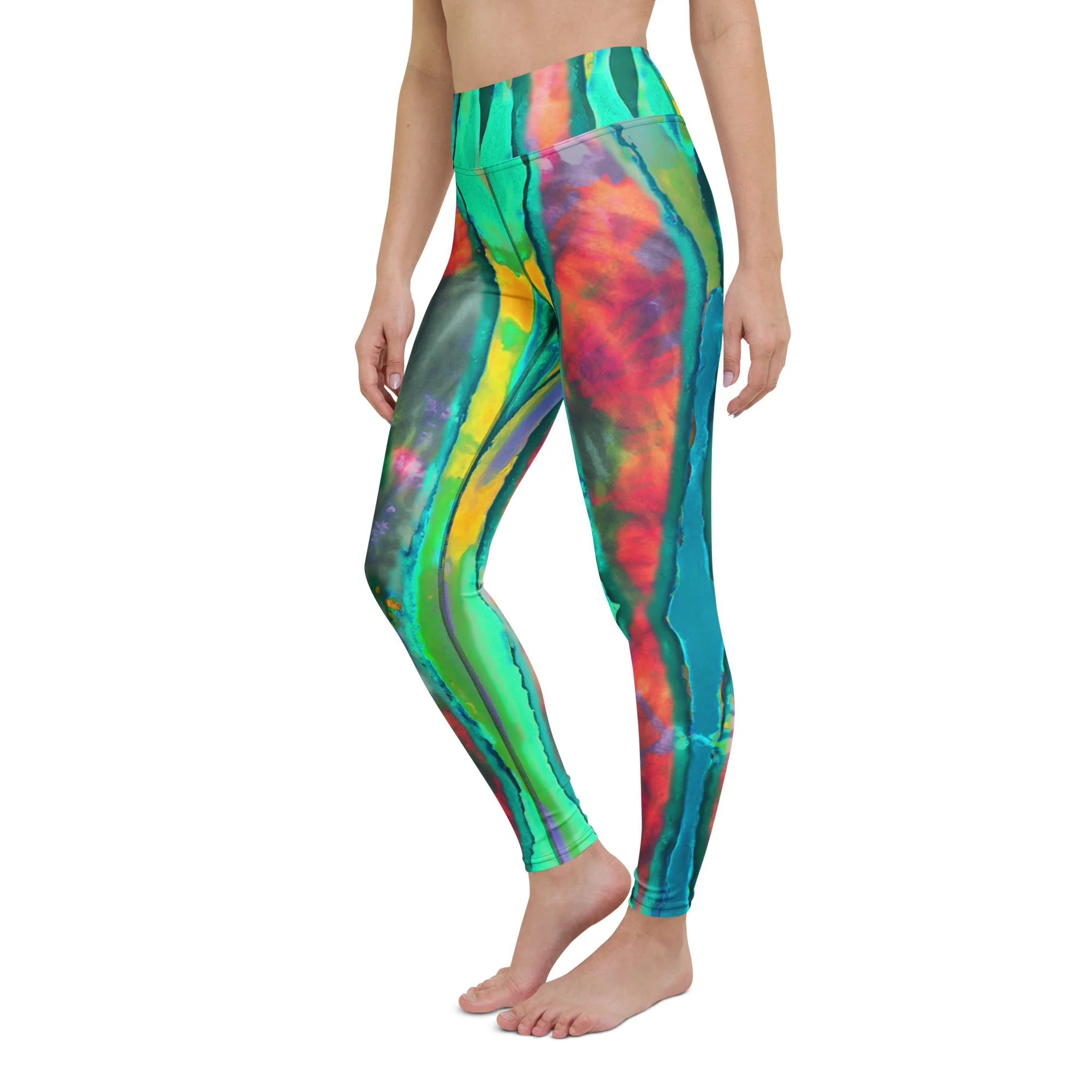 Technicolor Bliss Contour High Waist Leggings - Image 9