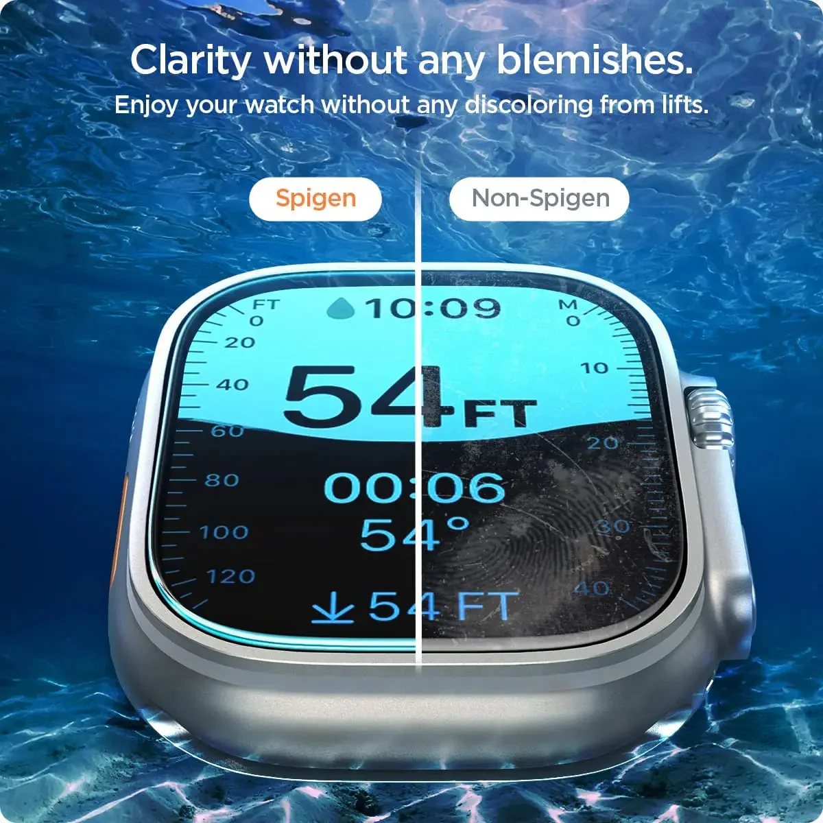 Tempered Glass for Apple Watch Ultra 49mm Screen Protector - Image 2