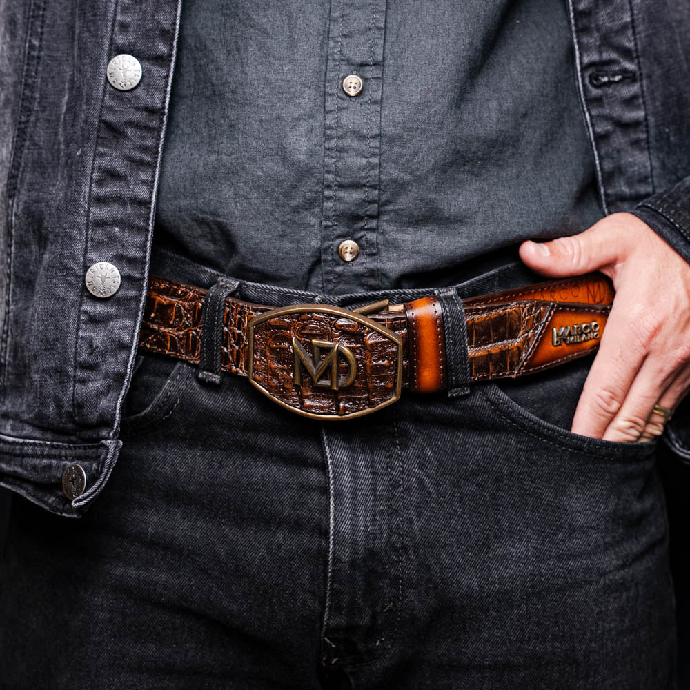 Texas Belt Aged Brown - Image 9