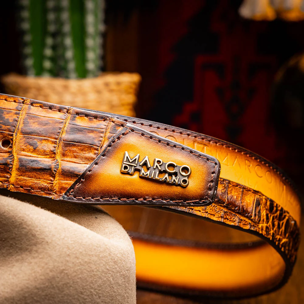 Texas Belt Mustard Brown - Image 6