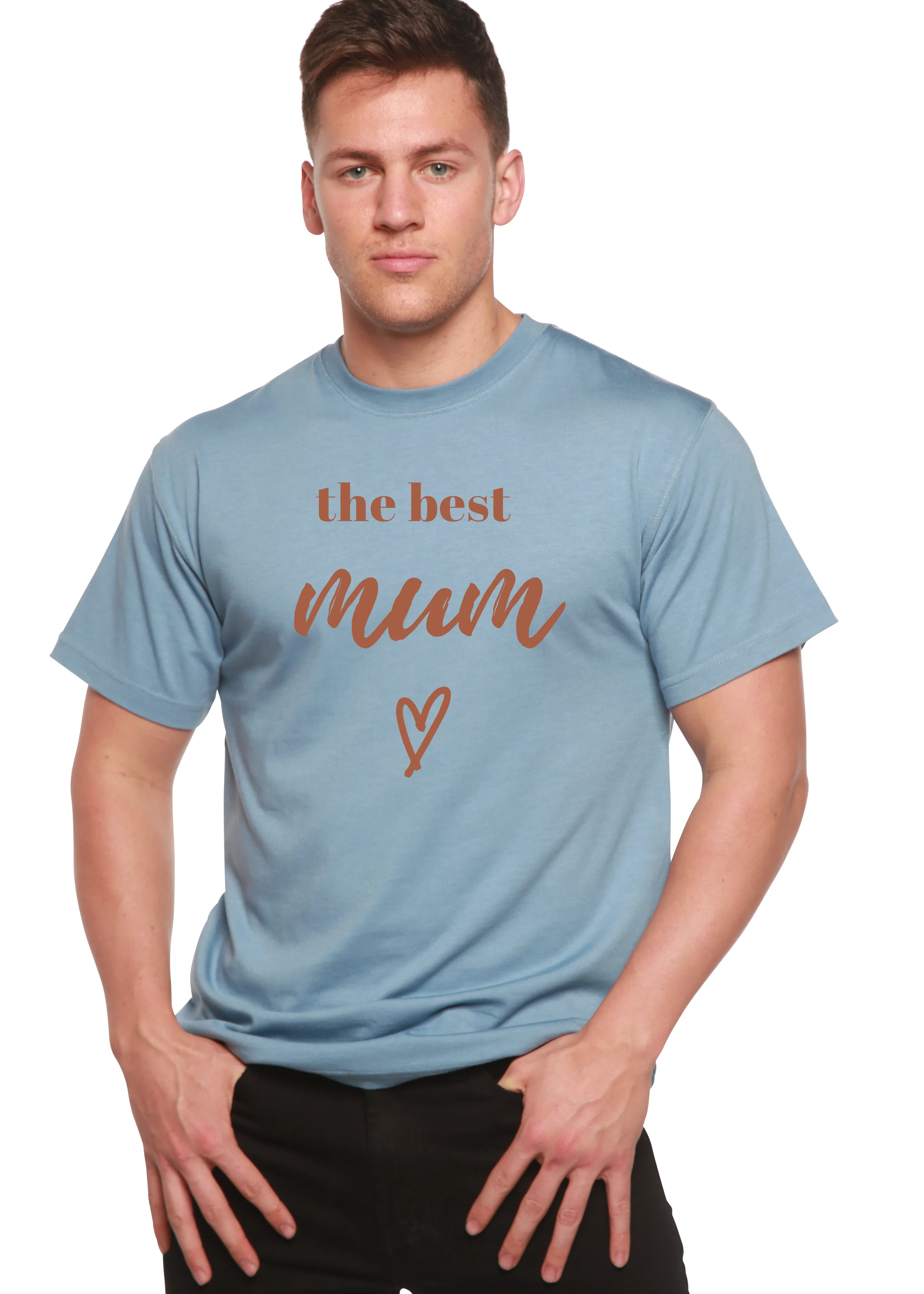 The Best Mum Unisex Bamboo Viscose/Organic Cotton Short Sleeve Graphic T-Shirt - Image 10
