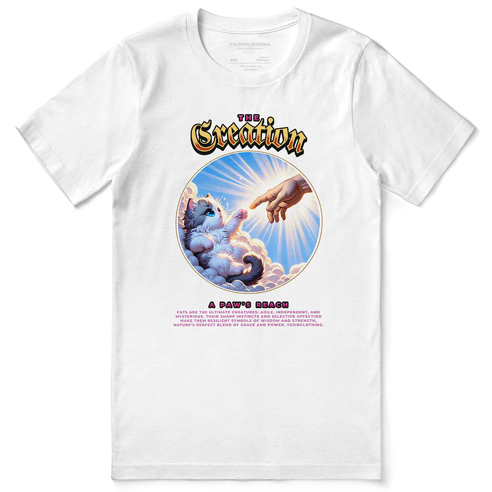 The Creation Cat T-Shirt - Image 4
