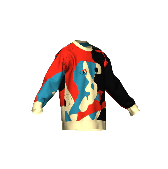 The Heart Knitted Sweater La Mancha Collection - Image 5